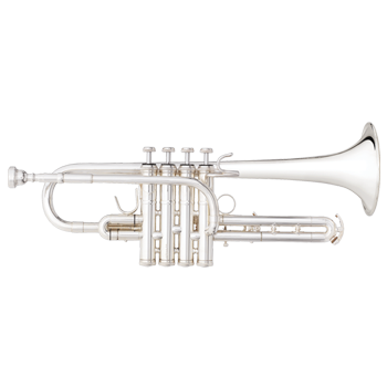 Eb/E-Trumpet 3117JH - Silverplated